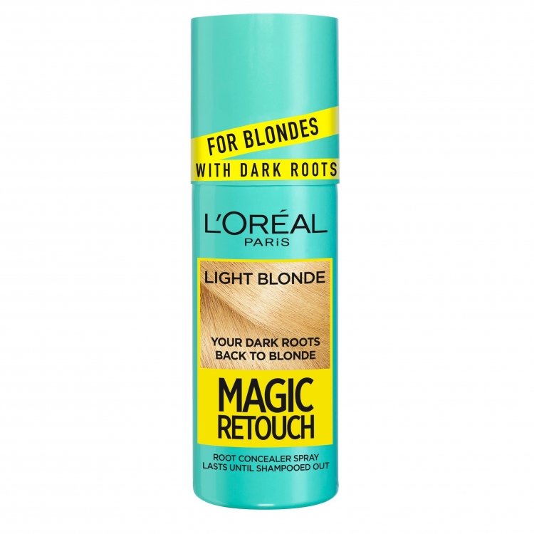syg Studerende Egen L'Oréal Magic Retouch Light Blonde Instant Dark Root Touch Up Spray - 75 ml  - INCI Beauty