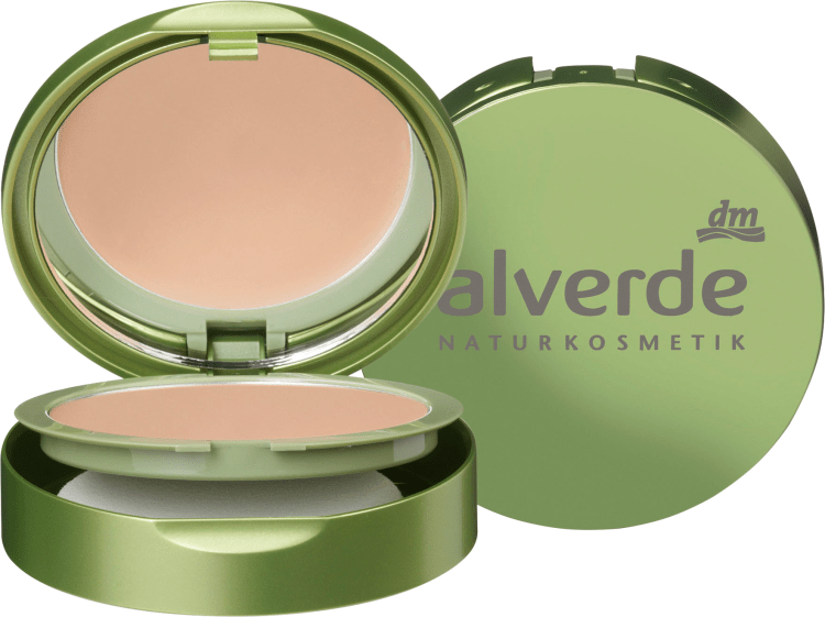 Alverde Kompakt Make-up 015 soft-beige - 9 g - INCI Beauty