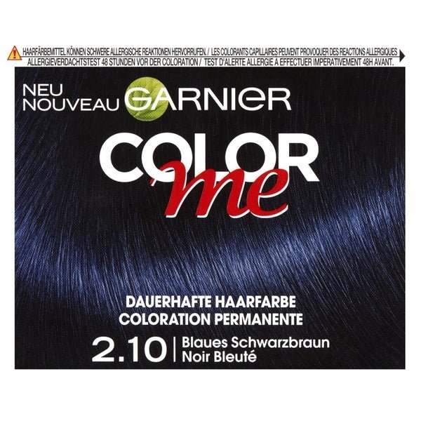 Garnier Dauerhafte Haarfarbe - Schwarz-Braun Blaues Beauty 2.1 Stück 1 - INCI 