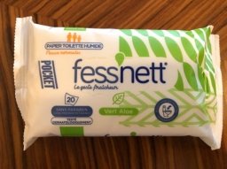 Fess'Nett Papier Toilette Humide 100% Fibres Végétales Sensitive x50 - INCI  Beauty