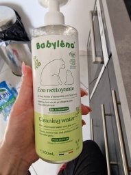Dodie eau nettoyante bio : visage, corps, siège - Toilette de bébé
