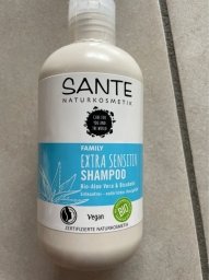 Sante Naturkosmetik Shampoo Jeden Tag Bio-Apfel & Quitte - 250 ml - INCI  Beauty