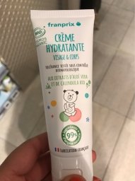 Crème hydratante visage bio Franprix - 50 ml