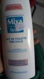 Mixa bébé Lingettes au Lait de Toilette x72 - INCI Beauty